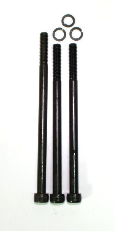Schraubensatz; 2 Stück M08 x 130 und 1 Stück M08 x 140 inkl. Federringe