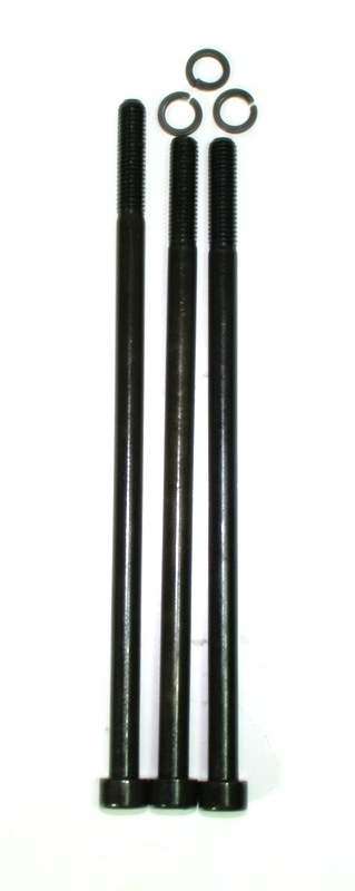 Schraubensatz; 2 Stück M08 x 170 und 1 Stück M08 x 180 inkl. Federringe