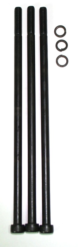Schraubensatz; 3 Stück M08 x 210 inkl. Federringe